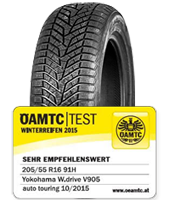 Pneumatiky Yokohama uspěly v testu ÖAMTC 2015 